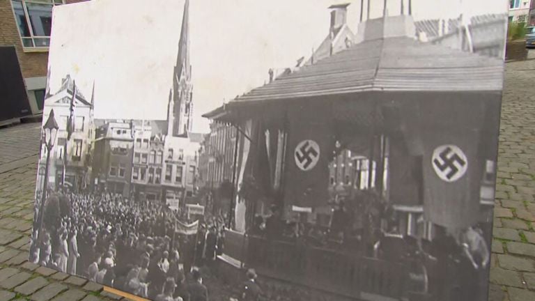 Una foto de Breda durante la ocupación (Foto: Festival de Liberación Breda).