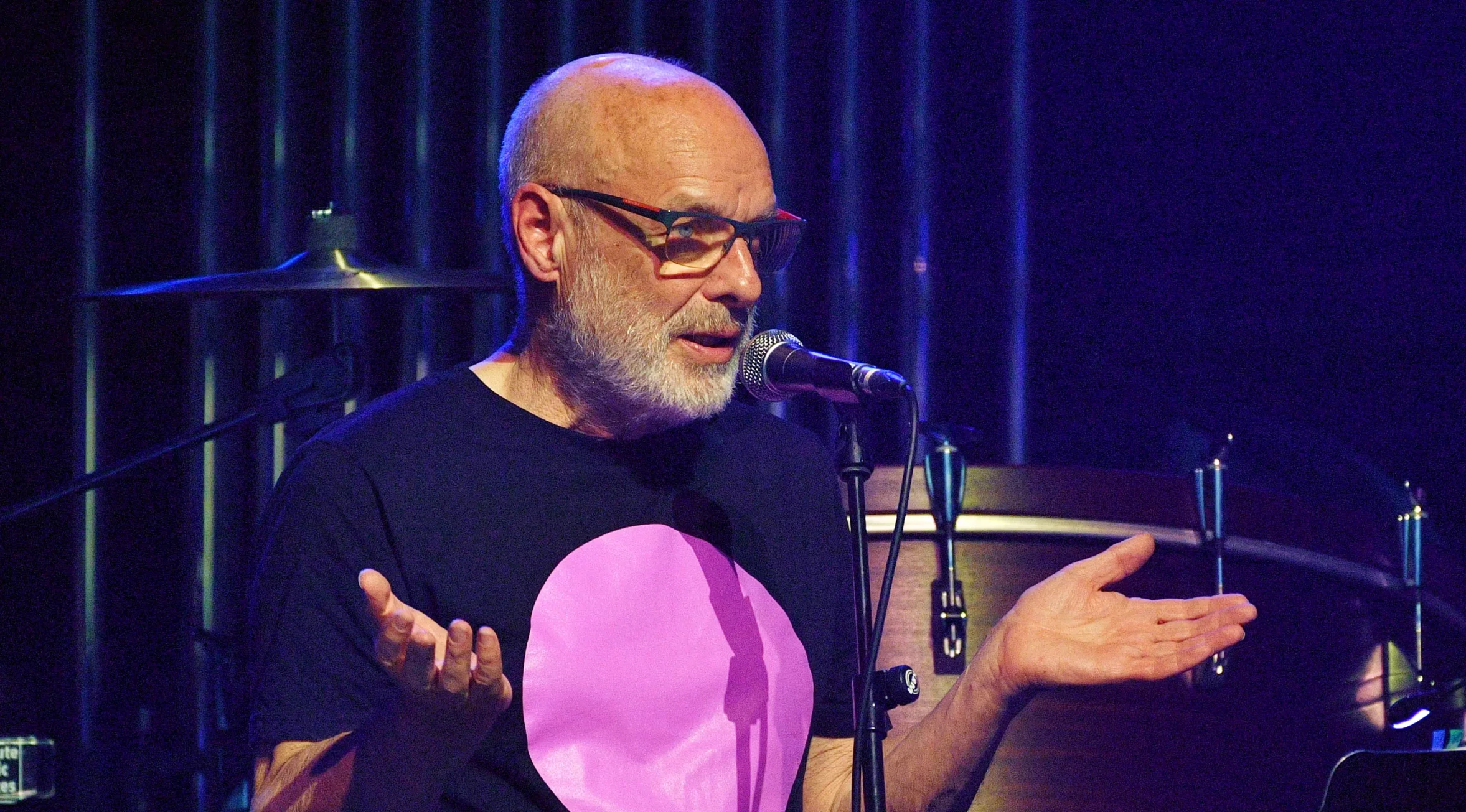 Brian Eno le da dinero a Windows a Palestine-Hilfe y