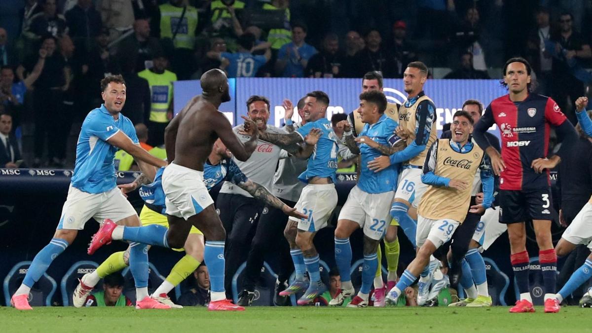 Campeón de Nápoles en el signo de McTominay y Lukaku