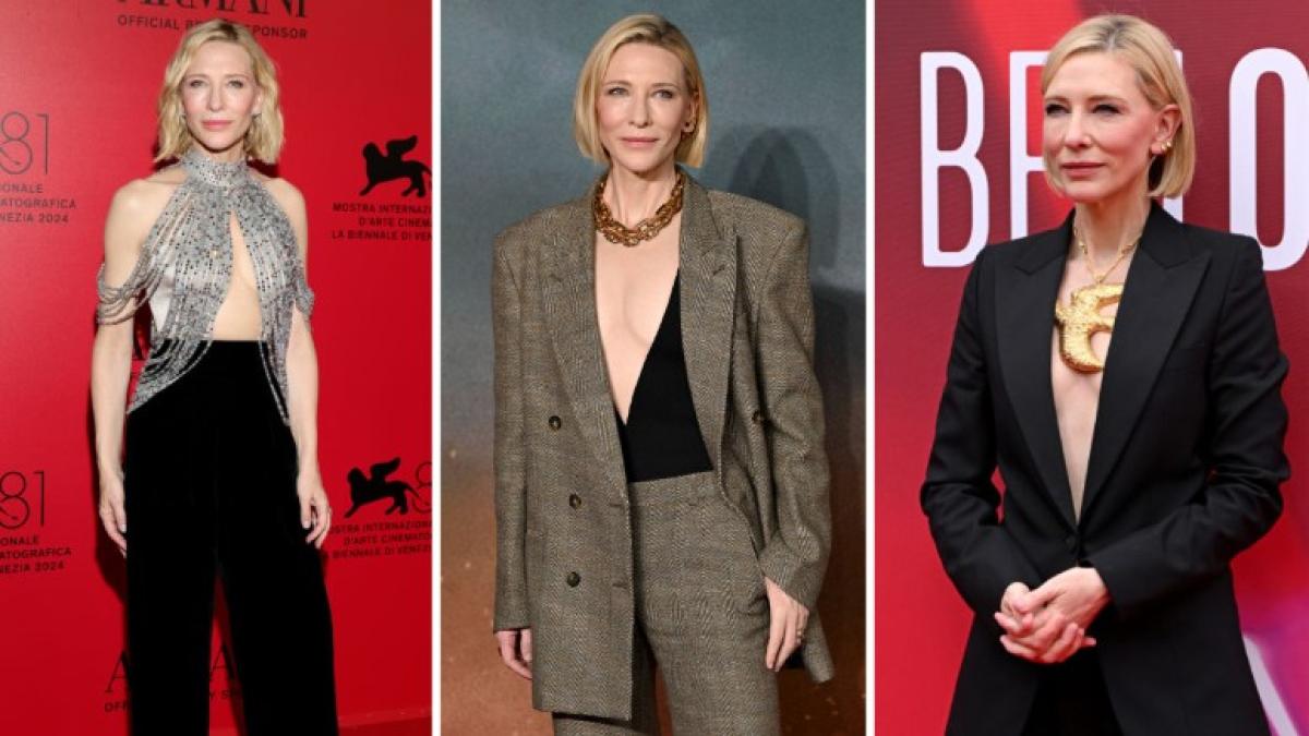 Cate Blanchett, un físico superior de 56 años entre baños