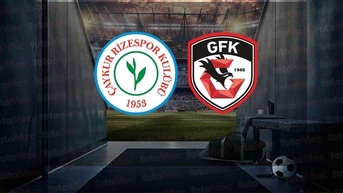 Çaykur Rizespor - Gaziantep FK Match Live (Trendyol Super League)