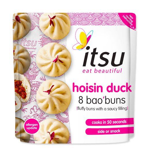 Itsu Hoisin Duck Bao Buns Buns.