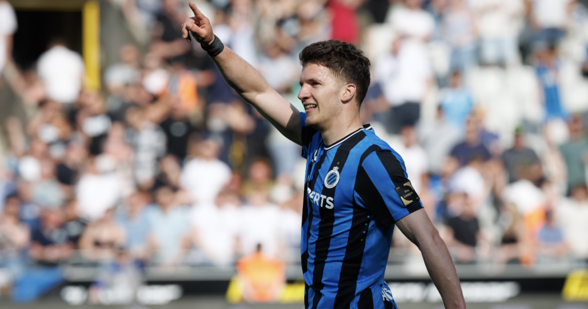 Club Brugge por el momento siendo solo líder tras casa
