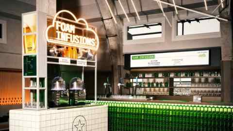 Heineken Studio en la experiencia Heineken en Amsterdam