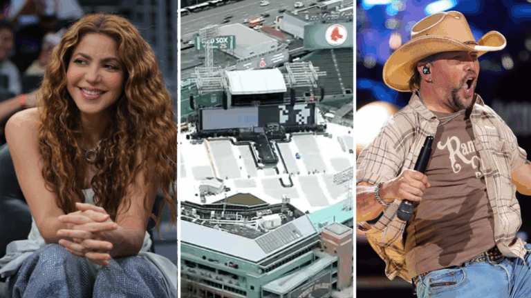 Conciertos de Shakira y Jason Aldean cancelados en Fenway Park,