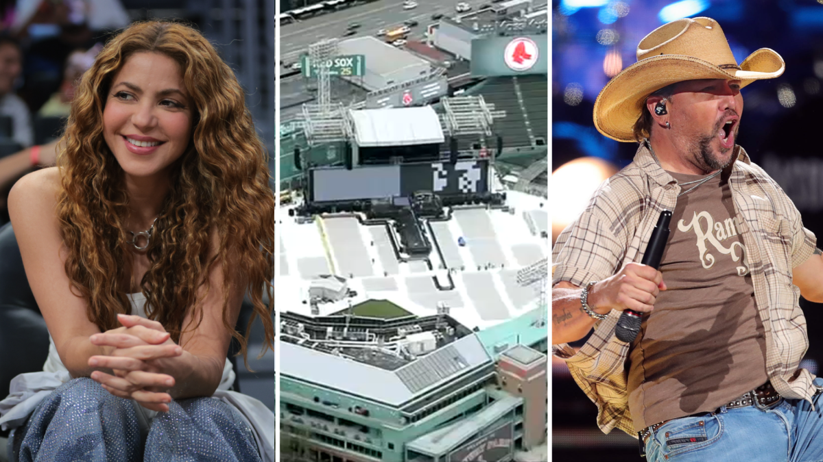 Conciertos de Shakira y Jason Aldean cancelados en Fenway Park,