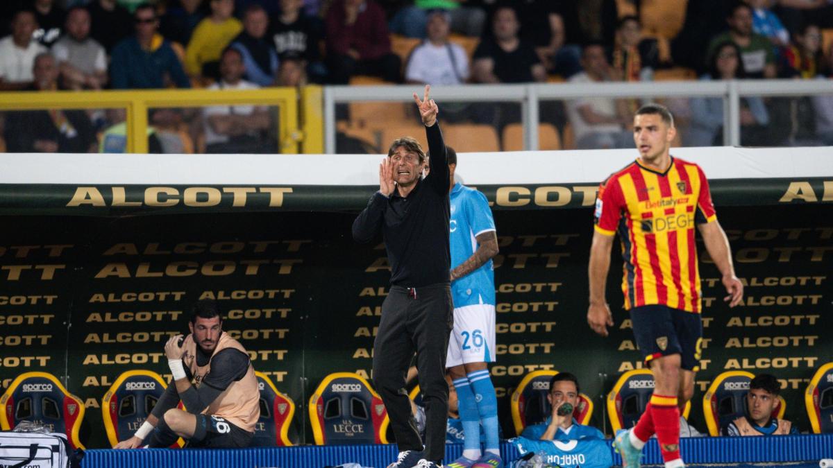 Conte: "Tres puntos muy pesados, todo está sucediendo ... la