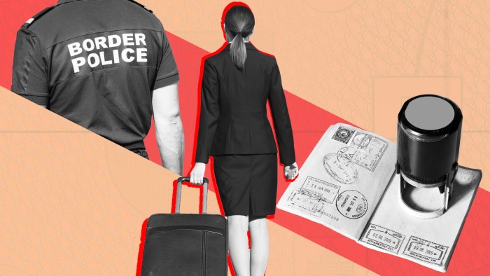 Controles fronterizos más estrictos de los Estados Unidos Repensas de
