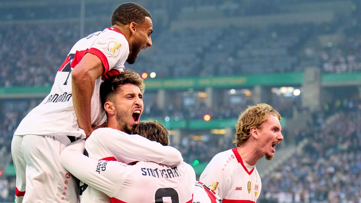 Copa DFB: VFB Stuttgart gana la final turbulenta contra Bielefeld