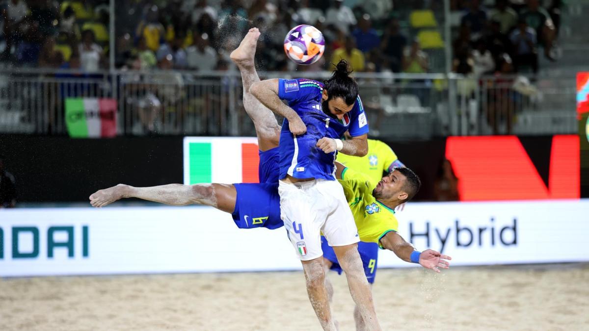 Copa Mundial de la Copa Mundial, una hermosa Italia KO