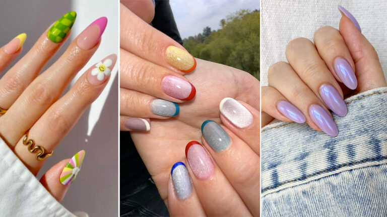Desde el arte de las uñas con pequeñas piezas de