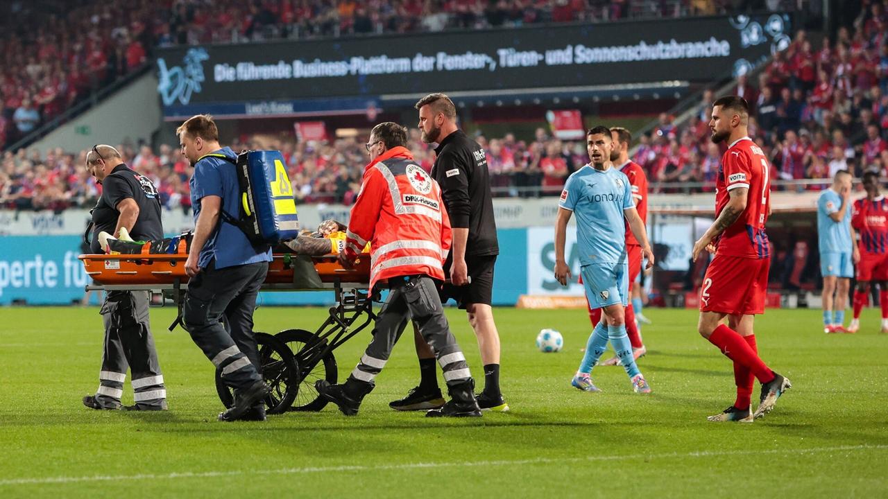 Después de la conmoción cerebral: Müller de Heidenheim cuidadosamente optimista
