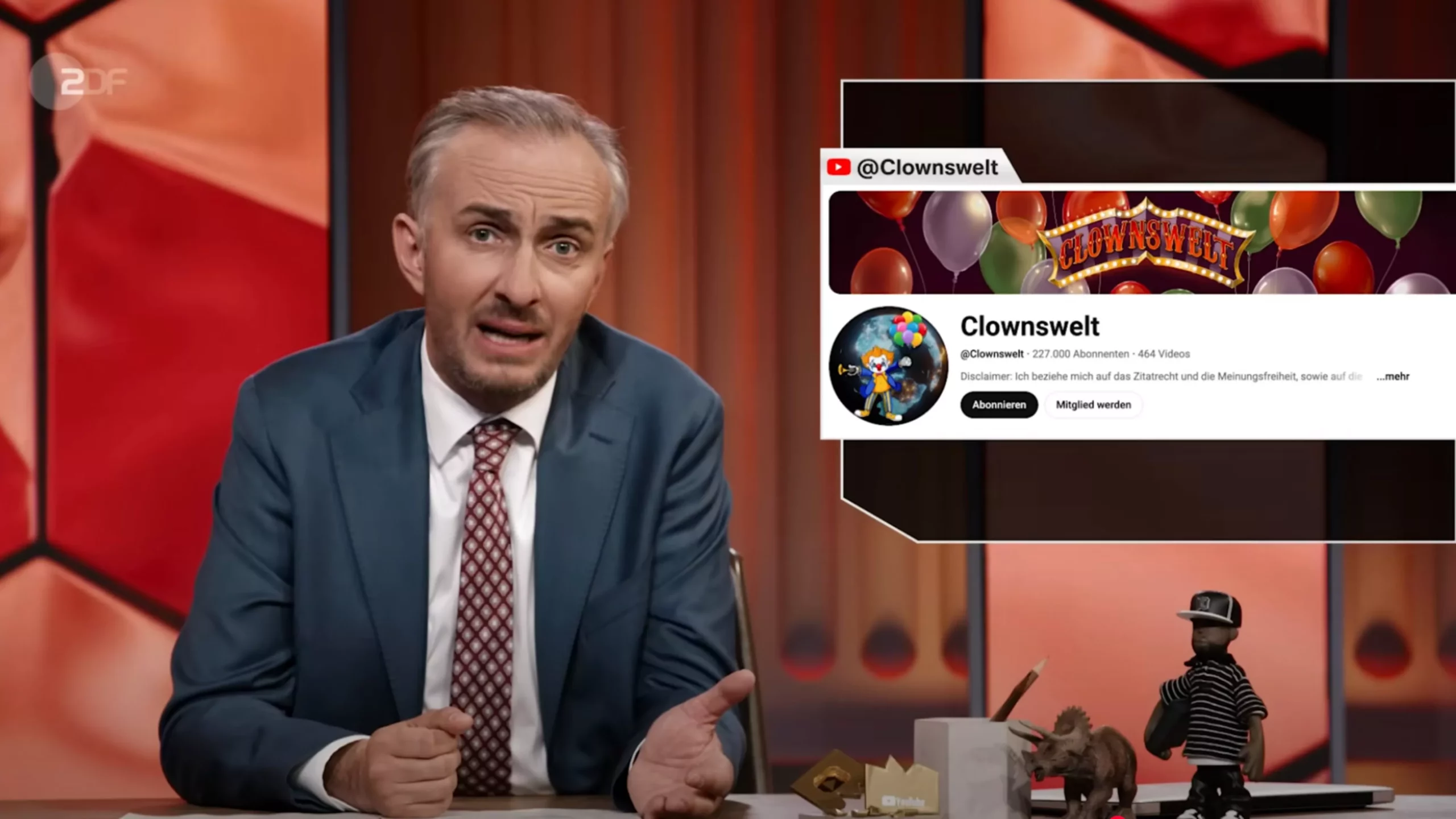Disparo de los derechos después del programa Böhmermann contra Metal