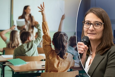 Doble, ya que muchas escuelas obtienen un tubo grueso de