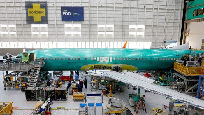 EU Eyes aranceles sobre los chorros Boeing en el plan