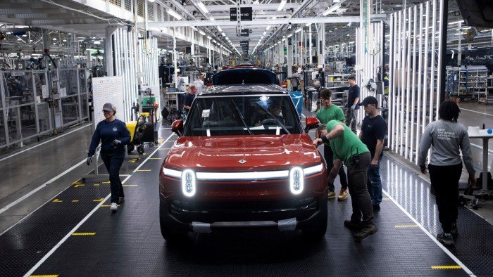 EV Maker Rivian corta el objetivo de producción 2025 en