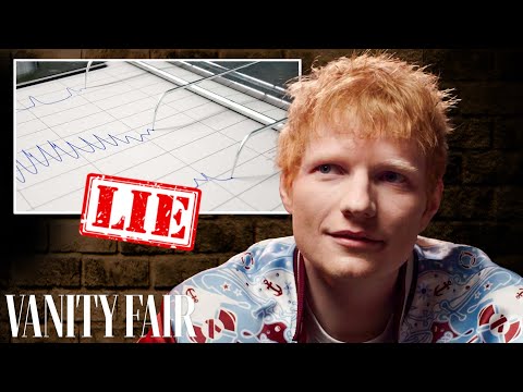 Ed Sheeran hace la entrevista del detector de mentiras de