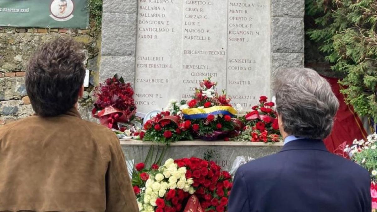 El Grande Torino todavía vive en Superga: el tributo de