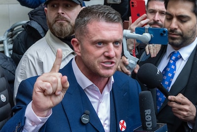 El activista de la extrema derecha británica Tommy Robinson pronto