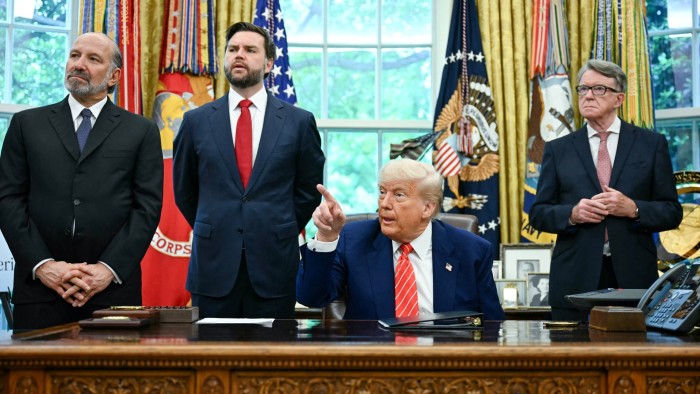El acuerdo comercial de Gran Bretaña con Trump puede no