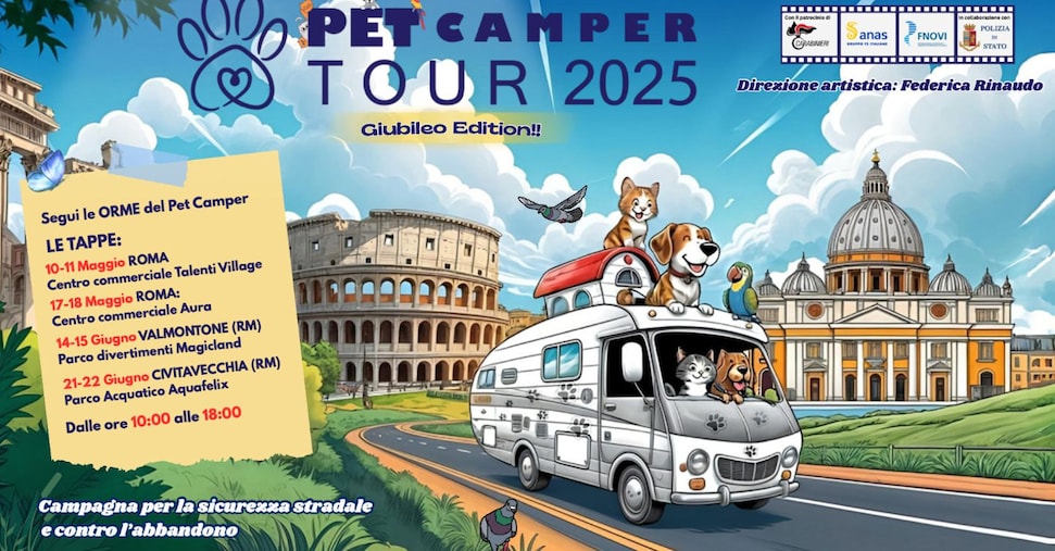 El amigo del Jubileo de los animales, el "Tour de