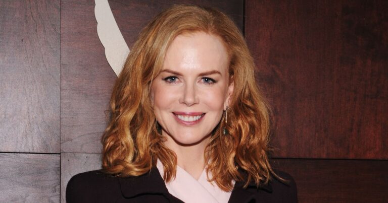 El bob rojo de cobre de Nicole Kidman con flequillo