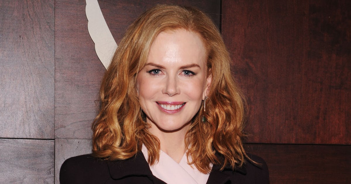 El bob rojo de cobre de Nicole Kidman con flequillo