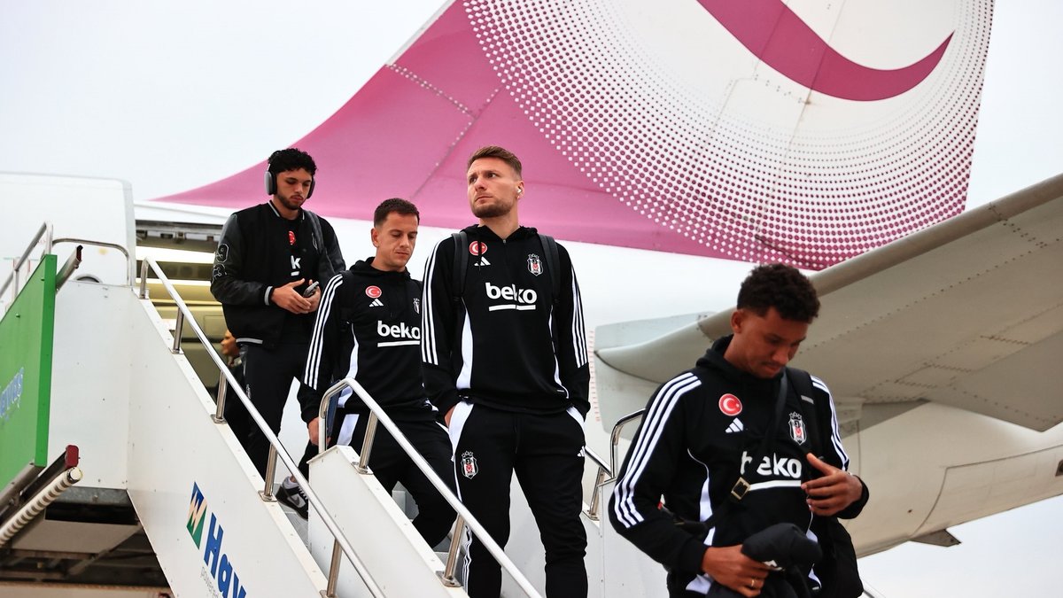 El convoy de Beşiktaş llegó a Alanya
