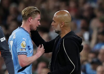 El entrenador de la ciudad Pep Guardiola no lo mantiene
