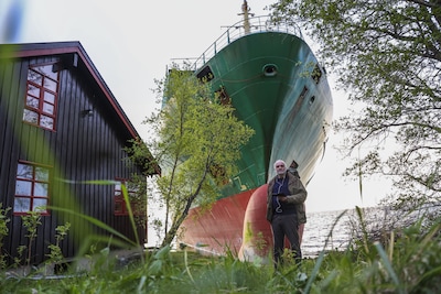 "El envío se quedó dormido": por ejemplo, un enorme barco