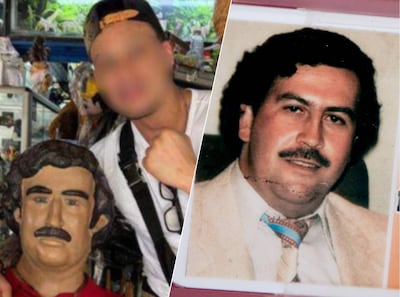 El fanático del holandés Pablo Escobar arrestado en Colombia estaba