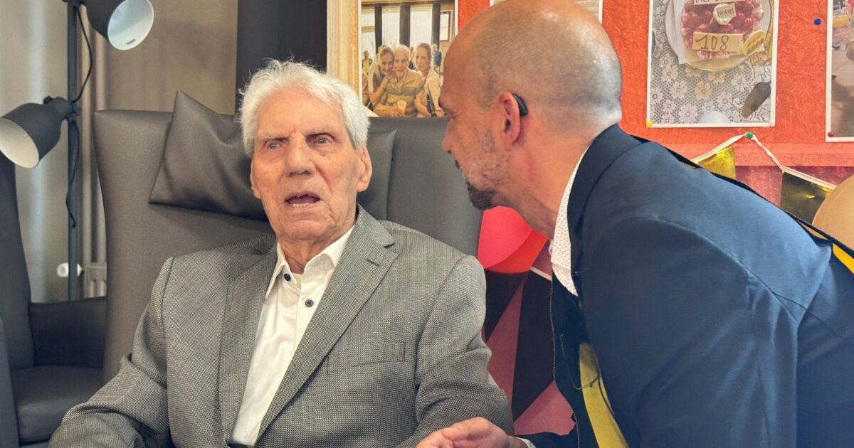 El hombre más antiguo del país Alfons celebra el 108