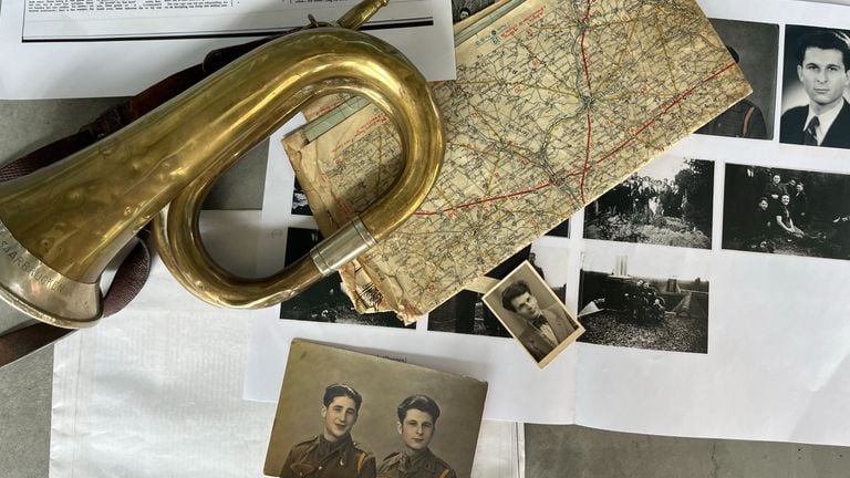 Memorias del soldado polaco Henryk Receto (Imagen: Floortje Steigenga).