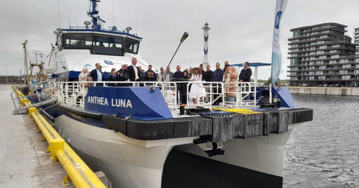 El nuevo barco fortalece el sector de energía eólica de