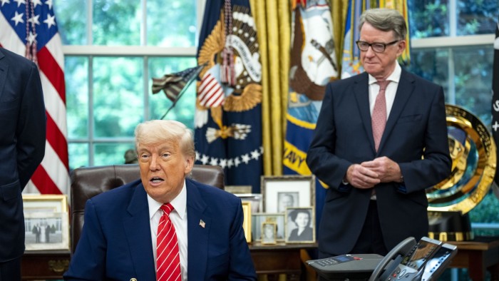 El primer acuerdo de Estados Unidos y el Reino Unido