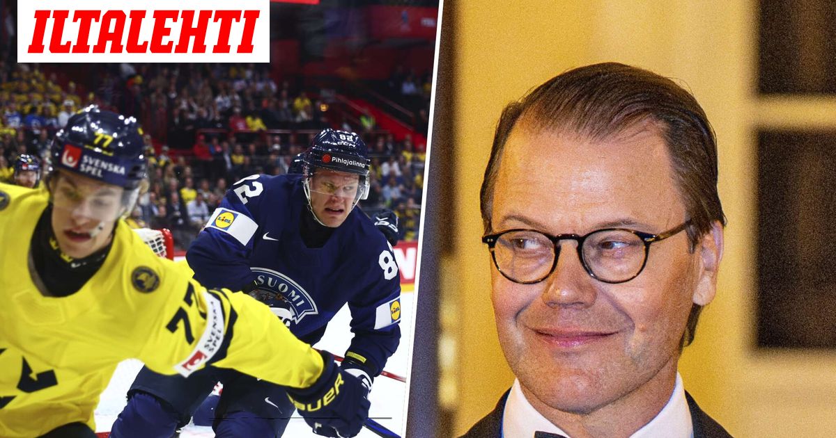 El príncipe Daniel apareció en el juego finlandés en un
