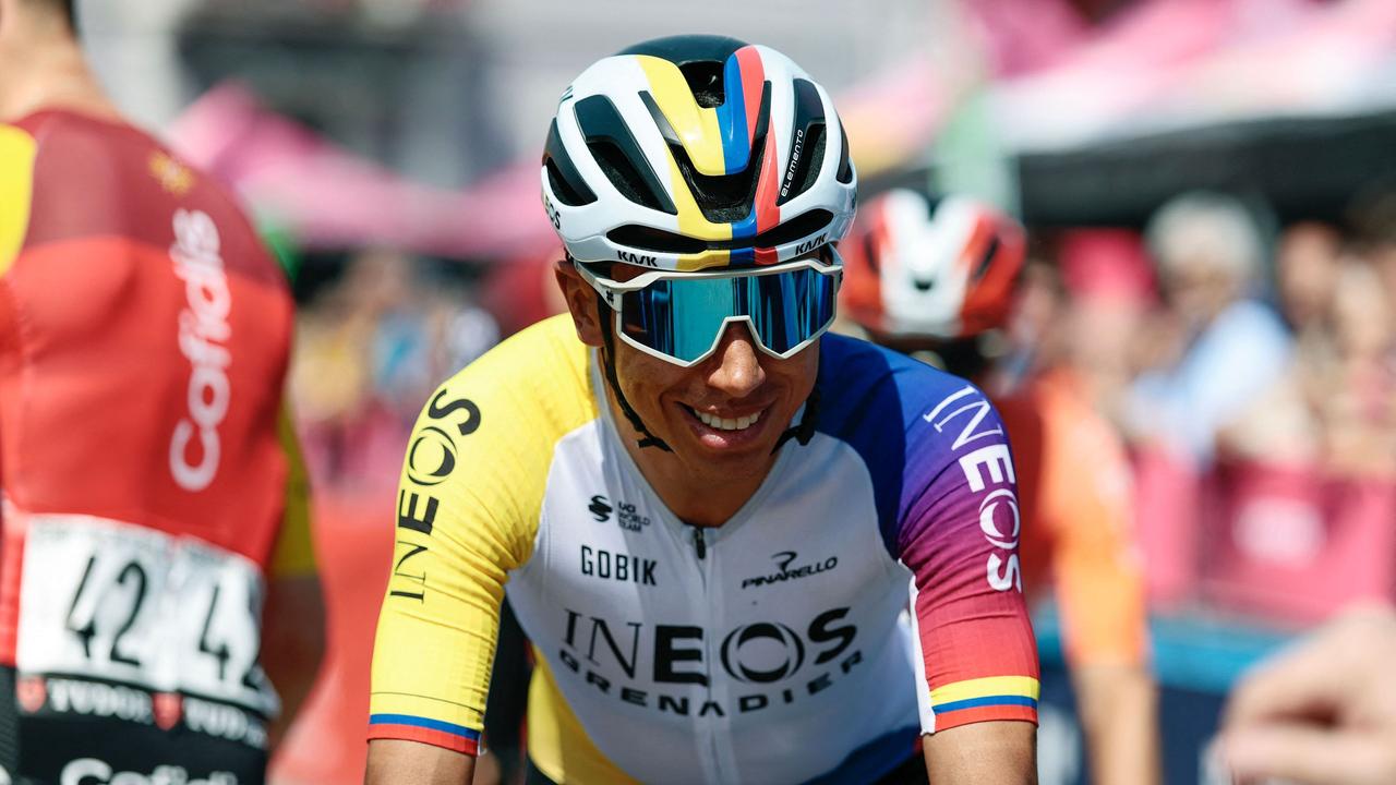 El regresador Egan Bernal mezcla en un favorito