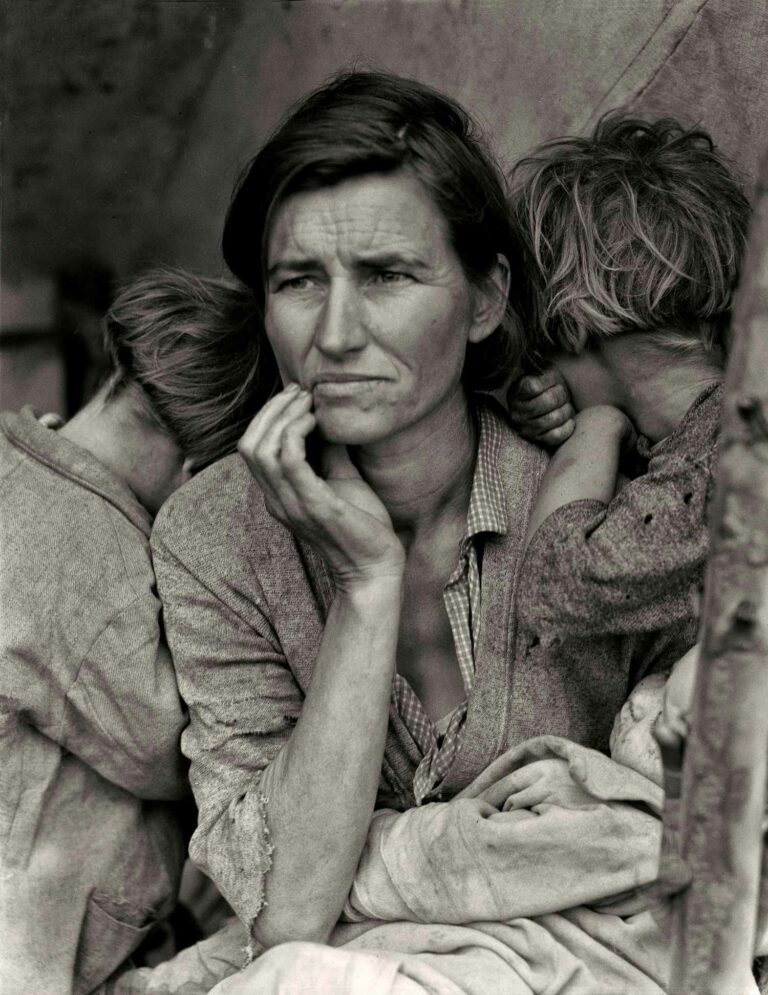 En la década de 1930, Dorothea Lange pasó por el