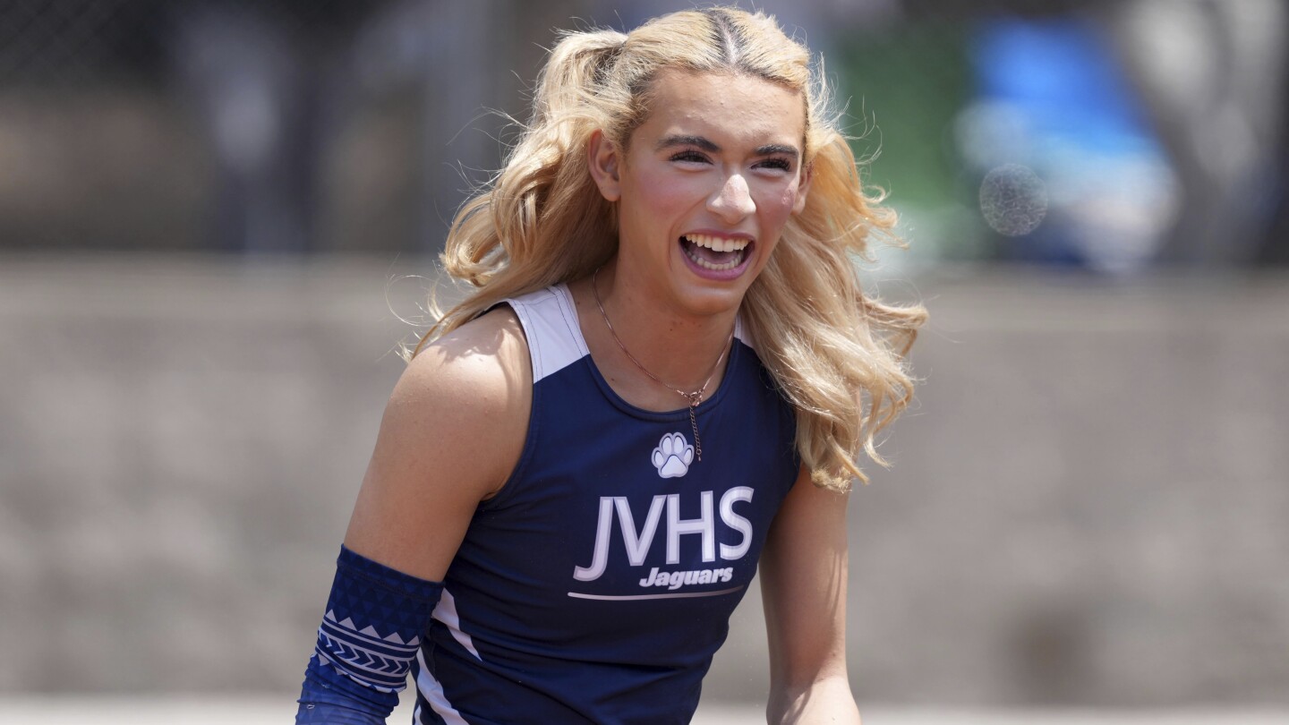 Encuentro de atletismo en secundaria de California para probar nueva