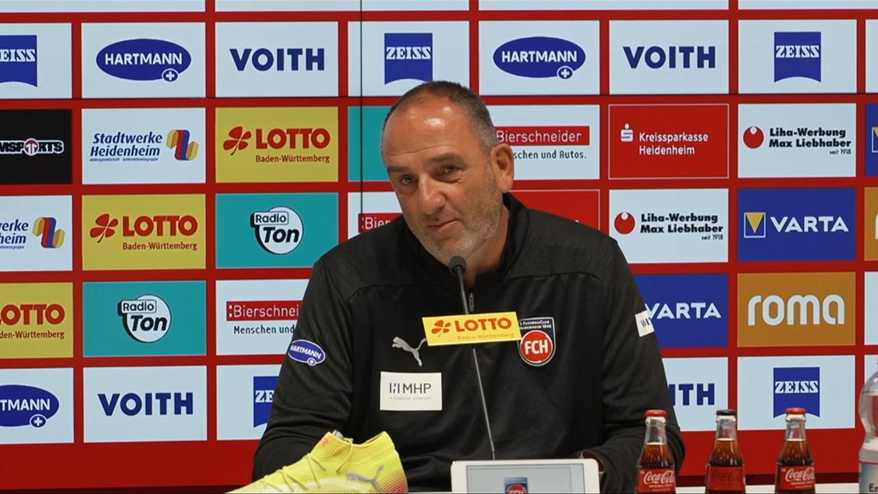 Entrenador de Heidenheim Schmidt - "No tenemos miedo"