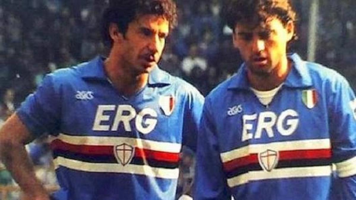 Érase una vez, había Sampd'oro, tazas, Vialli y Mancini. Ahora