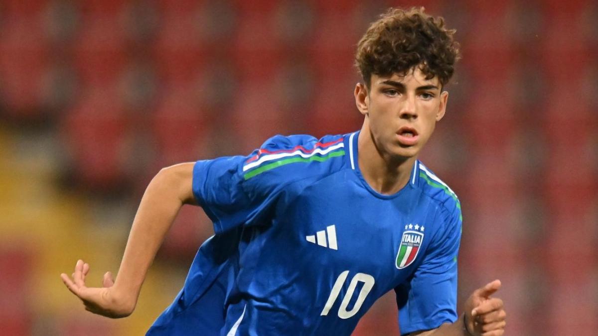 Europa menor de 17 años, buena primero para Italia: 2-1