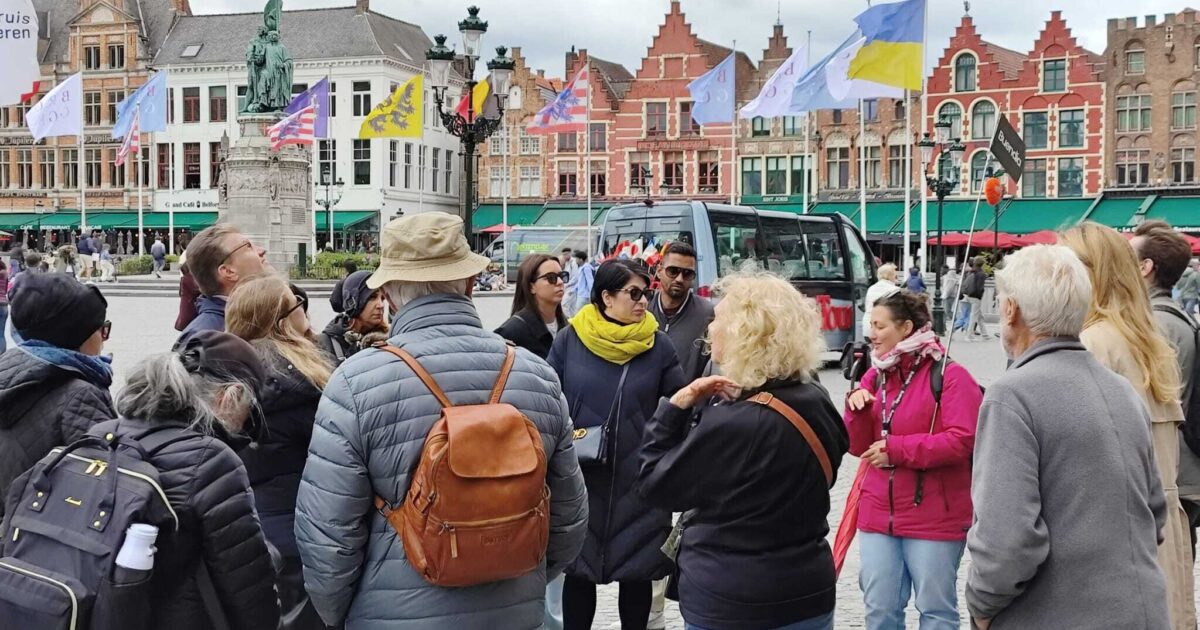Gidsen Brugge: "Tours guiadas en grupos pequeños no inmediatamente factibles: