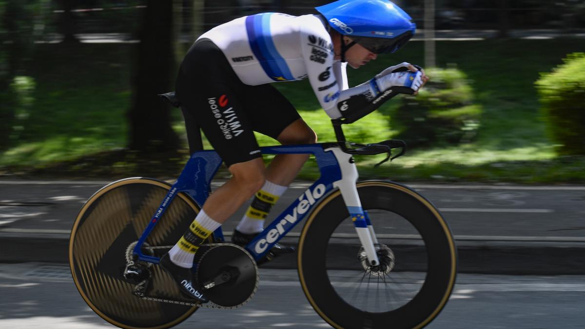 Giro d'Italia, Tiempo de tiempo: la tarjeta azul es similar