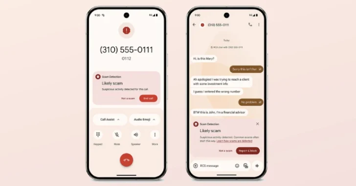 Google lanza protecciones de IA en dispositivo para detectar estafas