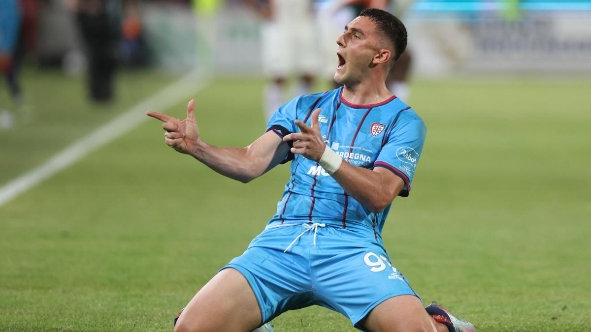 Gran fiesta para Cagliari con los pequeños: el décimo gol