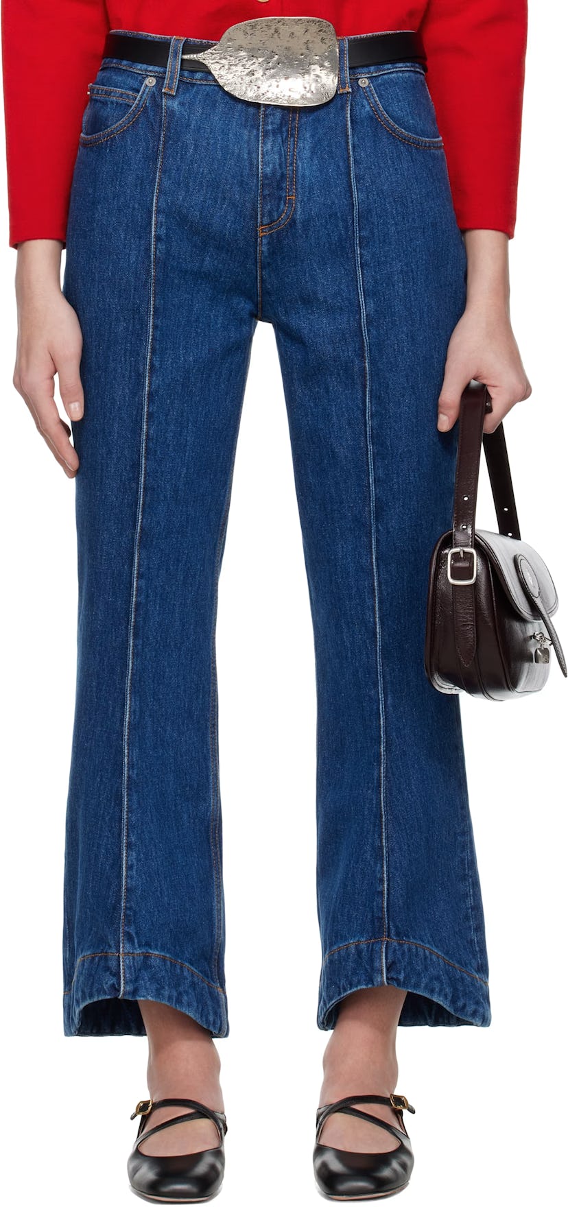 Jeans de bengala azul