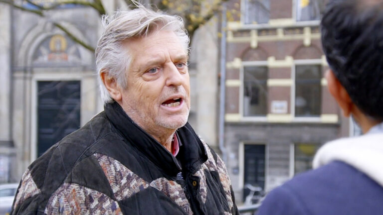 Hans van der Togt bebe solo una botella de vino
