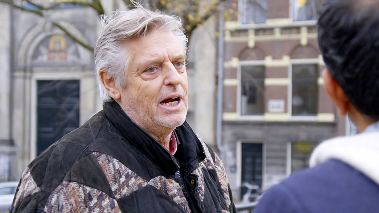 Hans van der Togt bebe solo una botella de vino
