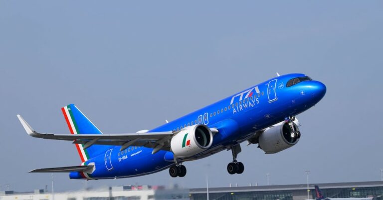ITA Airways cierra 2024 en mejora, con 3.1 mil millones
